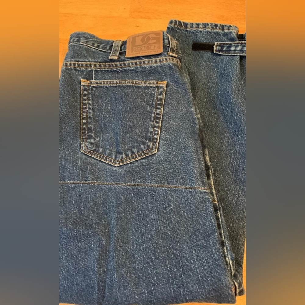Diamond Gusset with DuPont Kevlar Motorcycle Jeans Size 39x29 - Picture 7 of 15
